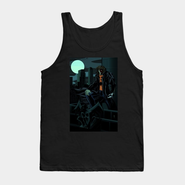 Bat City Special Gargoyle Tank Top by DrewEdwards